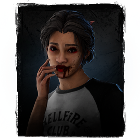 Normal portrait with custom background.