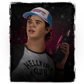 P100 Themed Portrait with custom background.